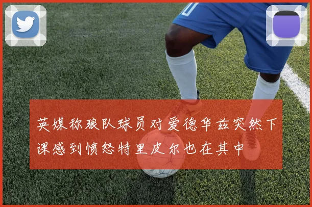 英媒称狼队球员对爱德华兹突然下课感到愤怒特里皮尔也在其中